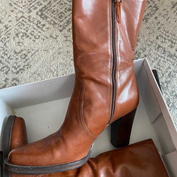 BCBG Leather Ankle Boots - Picture 7 of 11